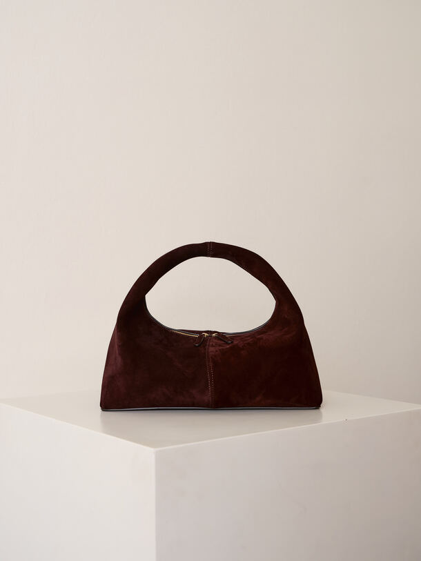 Panier Baguette Choco Suede 
