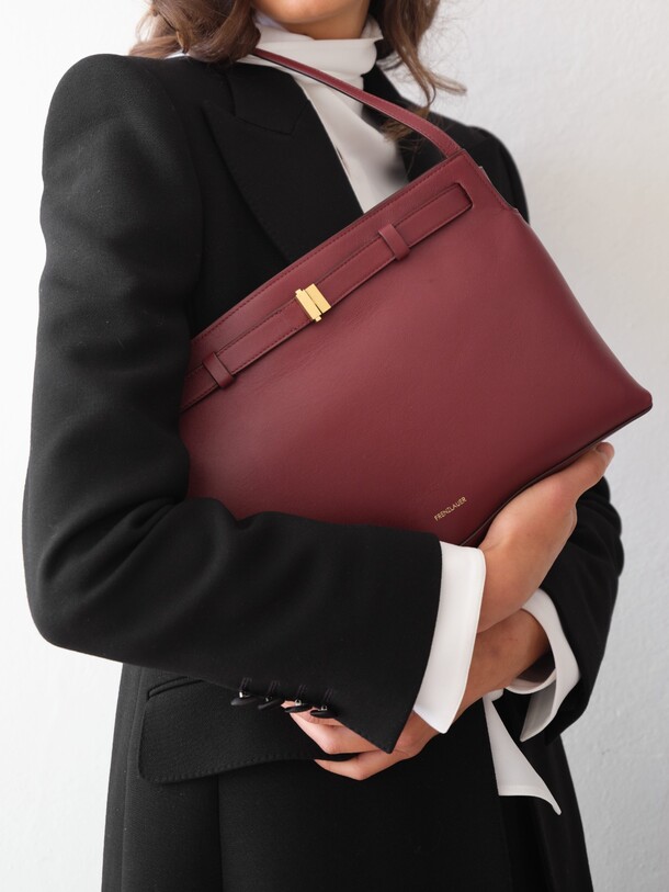 Greta Shoulder Burgundy 